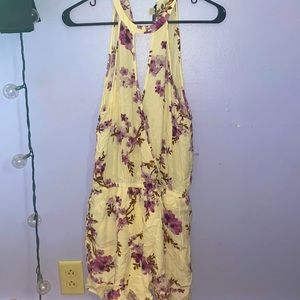 American Eagle Floral Romper